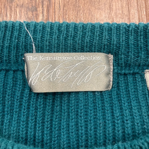 Lord & Taylor Vintage Cotton Knit Pullover Sweater - Picture 5 of 7